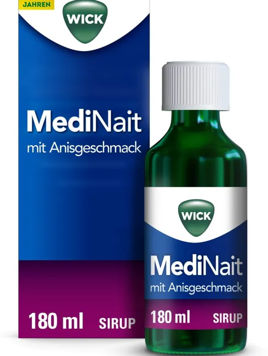 Wick MediNait mit Anisgeschmack 180 ml Sirup
