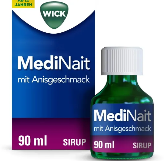 Wick MediNait mit Anisgeschmack 90 ml Sirup