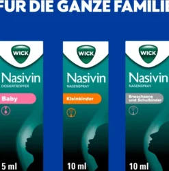 Wick Nasivin Nasenspray Baby ohne Konservierungsstoffe 10 ml