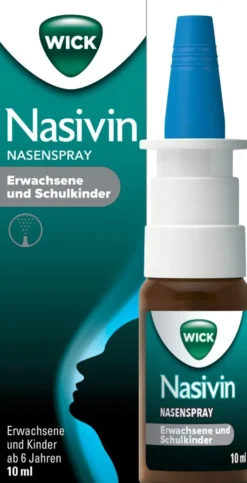 Wick Nasivin Nasenspray Erwachsene und Schulkinder 10 ml