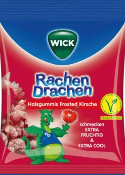 Wick Rachendrachen Halsgummis Kirsche 75 G