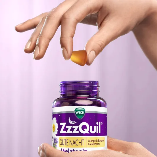 Wick ZzzQuil Gute Nacht Mango & Banane 60 Weichgummis