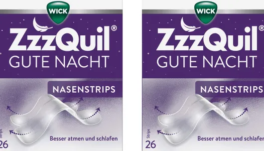 WICK ZzzQuil Gute Nacht Nasenstrips 2 x 26 Stück