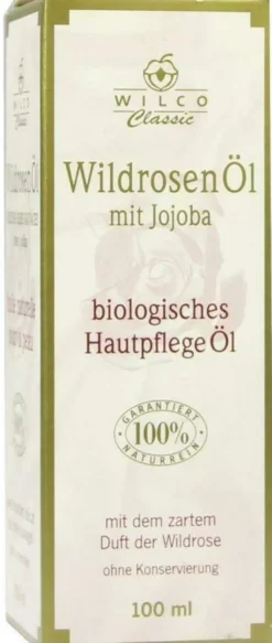 Wildrosenöl 100 % Naturrein Mit Jojoba 100 ml