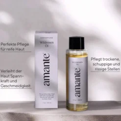 Wildrosenöl 100 % Rein Hautpflegeöl Amante 100 ml