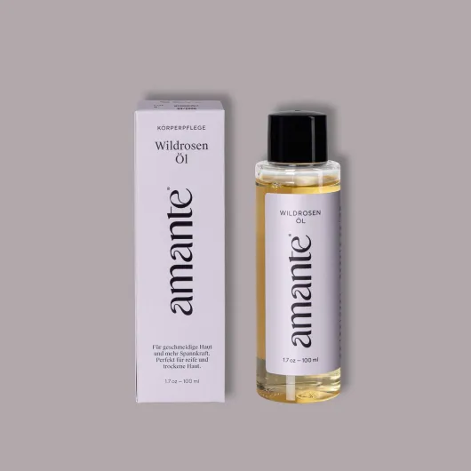 Wildrosenöl 100 % Rein Hautpflegeöl Amante 100 ml
