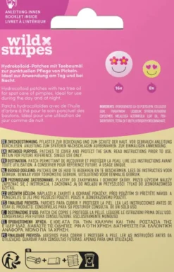 Wild Stripes Anti-Pickel Patches Smile Stop 24 Stück
