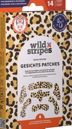 Wild Stripes Facial Patches Animal Leo 14 Stück