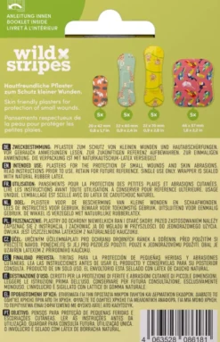 Wild Stripes Kids Sensitive Jungle Vibe 20 Pflaster
