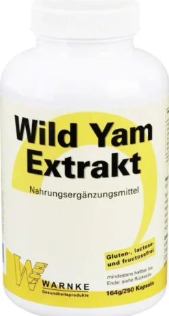 Wild Yam Extrakt 250 Kapseln