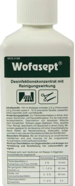 Wofasept Desinfektionslösung 250 ml