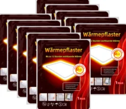Wärmepflaster mit 12h Wärme 10erSet, 13 x 10 cm