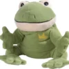 Wärme Stofftier Frosch Willi Grün