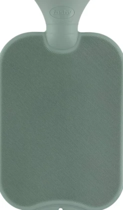 Wärmflasche, feine Halblamelle, iceberg green 1 Stück