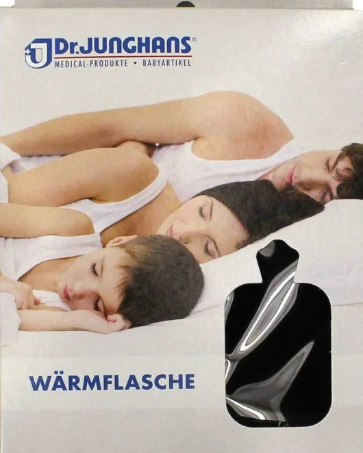 Wärmflasche Mit Bezug Blau 1 Stück