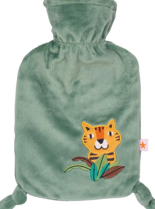 Wärmflasche mit Flauschbezug Tiger Timba
