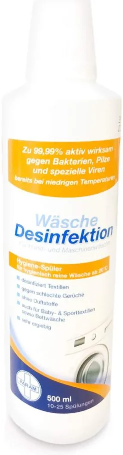 Wäschedesinfektion Hygiene-Spüler Ab 20°c 500 ml Flasche