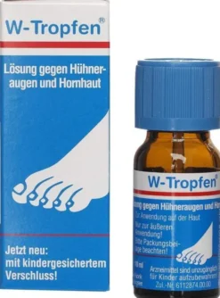 W-Tropfen Lösung Gegen Hühneraugen + Hornhaut 10 ml