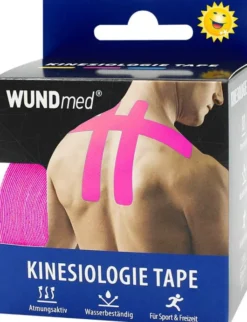 Wundmed Kinesiologie Tape pink 5 cm x 5 m
