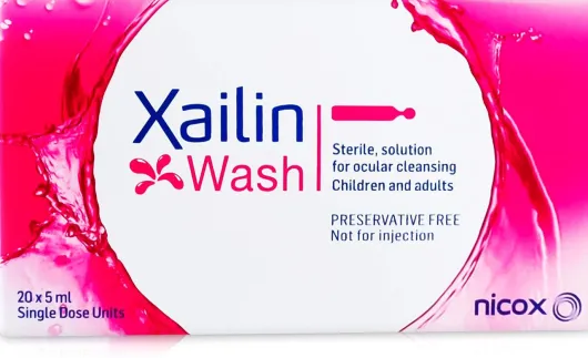 Xailin Wash Augenspüllösung in Einzeldosen