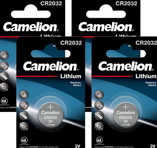 4x Batterien Knopfzelle CR 2032