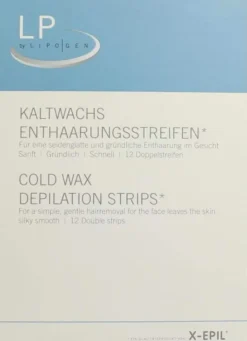 X-Epil Kaltwachsstreifen F.D.Gesicht
