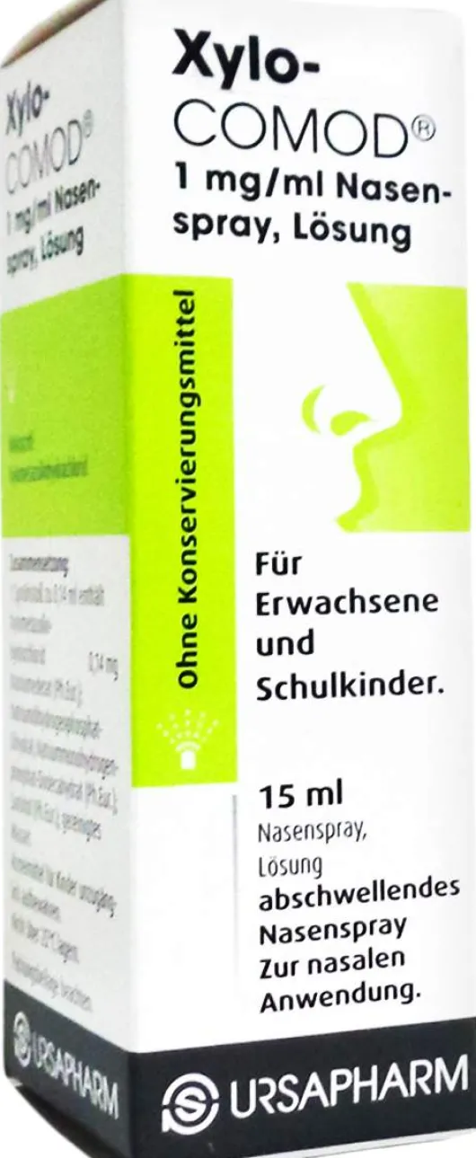 Xylo Comod 1 mg Pro ml Nasenspray 15 ml