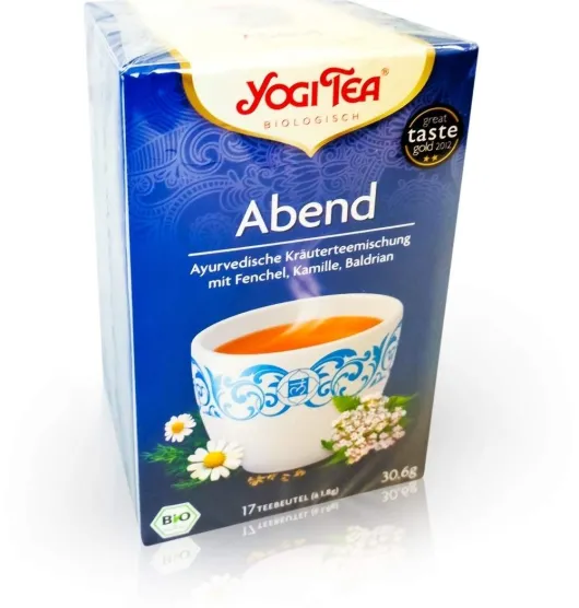 Yogi Tea Abend Tee Bio Filterbeutel
