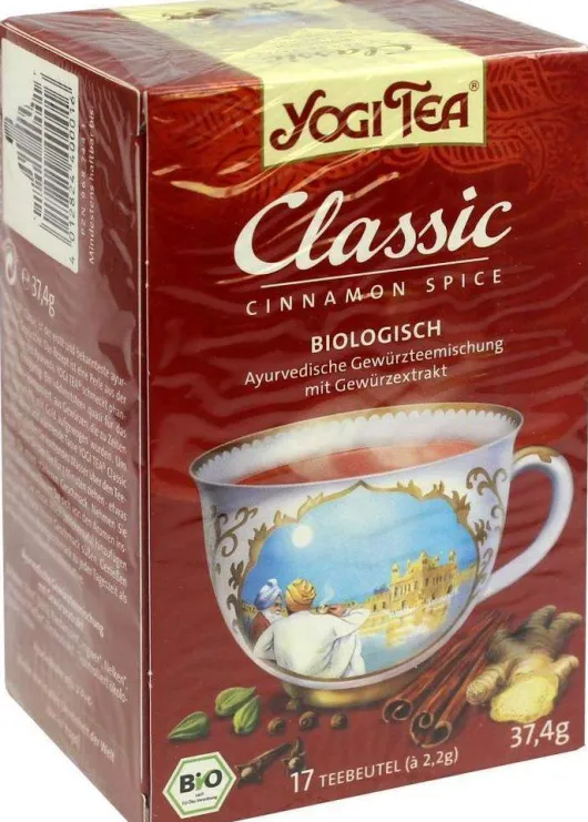 Yogi Tea Classic Bio 17 X 2,2 G Filterbeutel