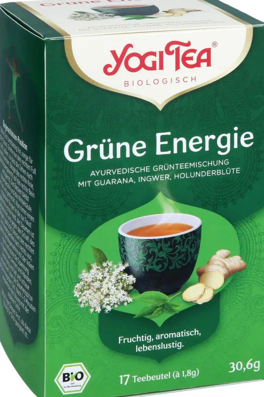 Yogi Tea Grüne Energie Bio Filterbeutel 17 Stk