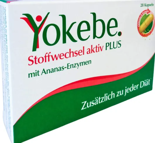 YOKEBE Stoffwechsel aktiv Plus NF2 Kapseln DE