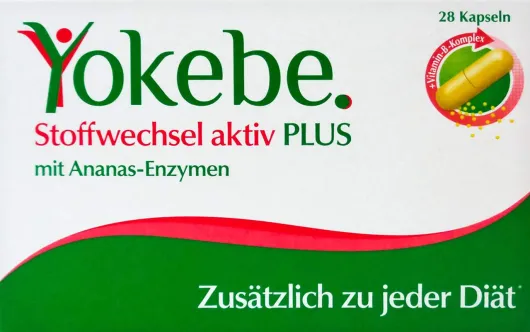 YOKEBE Stoffwechsel aktiv Plus NF2 Kapseln DE
