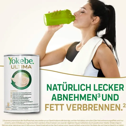 Yokebe Ultima Fat Burning Shake Plver 400 g