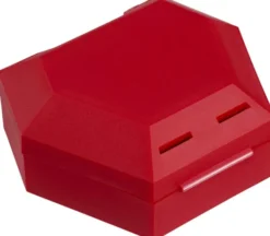 Zahnspangenbox Mit Kordel Rot 1 Stück