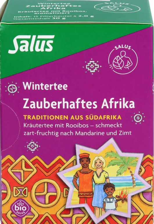 Zauberhaftes Afrika Kräutertee Bio Salus Filterbeutel 15 Stück