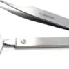Zeckenzange Zeckenpinzette Verstellbar Lupe 11,5 cm 1 Stück