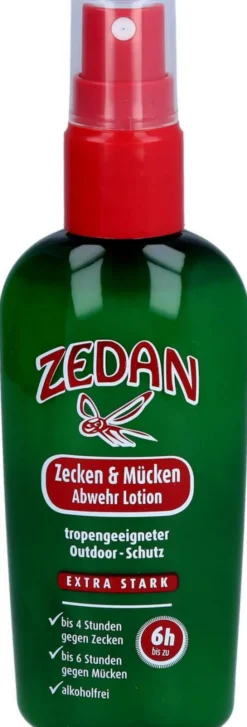 Zedan Outdoor Zecken & Mücken Abwehr 100 ml Lotion
