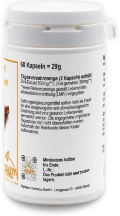 Zimt 60 Kapseln