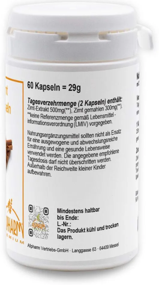Zimt 60 Kapseln