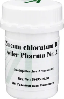 Zincum Chloratum D 12 Adler Pharma Nr. 21 200 Tabletten