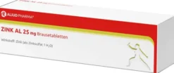 Zink Al 25 mg Brausetabletten 20 Brausetabletten