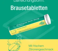 Zinkbrause Verla 25 mg 100 Brausetabletten