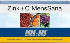 Zink + C Menssana 30 Lutschtabletten