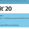 Zinkit 20 50 Überzogene Tabletten