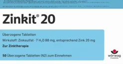 Zinkit 20 50 Überzogene Tabletten