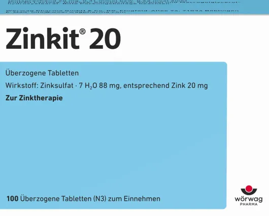 Zinkit 20 100 Überzogene Tabletten