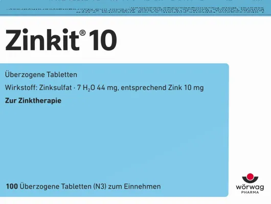 Zinkit 10 100 Überzogene Tabletten