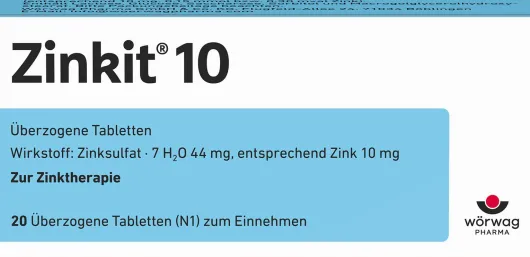 Zinkit 10 20 Überzogene Tabletten
