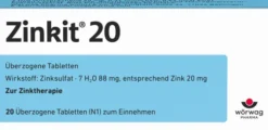 Zinkit 20 20 Überzogene Tabletten