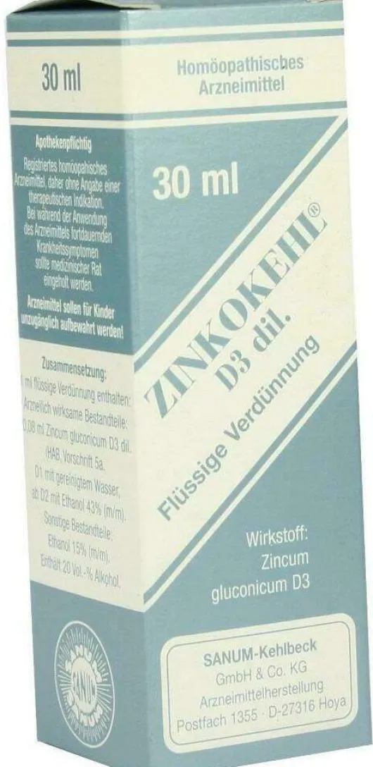 Zinkokehl D3 30 ml Tropfen